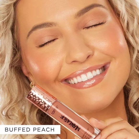 Tarte Maneater Blush & Glow Cheek Plump Buffed Peach 0.27 fl oz - Picture 3 of 6